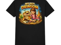 My Pet Dragon Bearded Dragon Shirt (Girl Version)