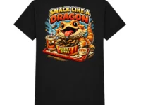Snack Like a Dragon Bearded Dragon Shirt