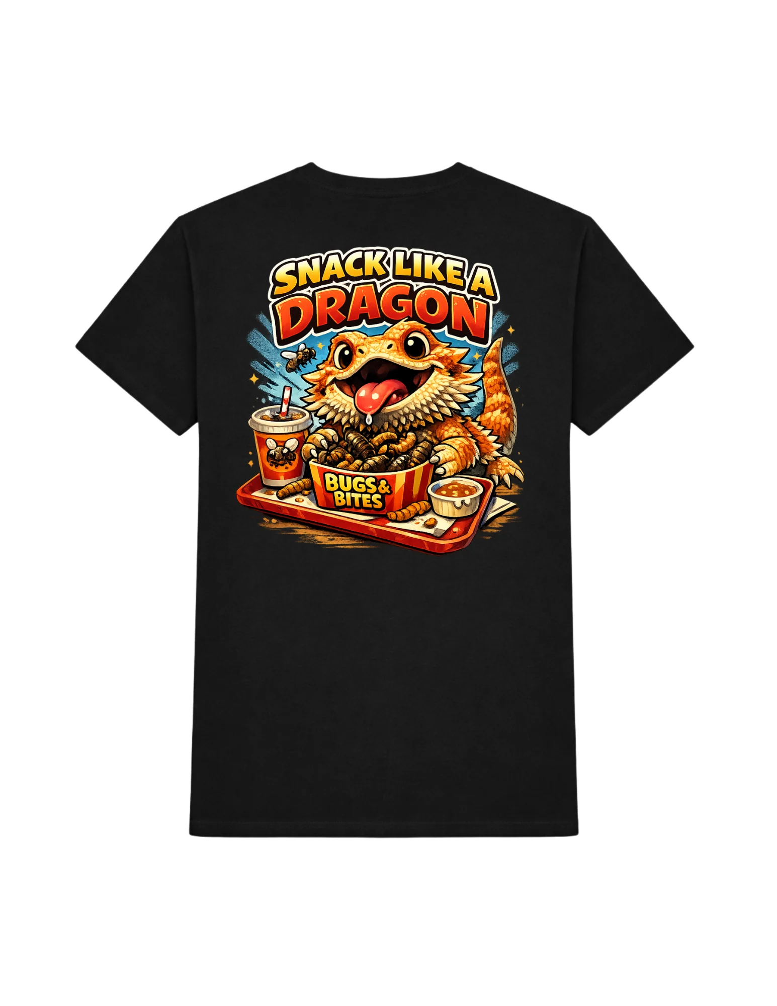 Snack Like a Dragon Bearded Dragon Shirt