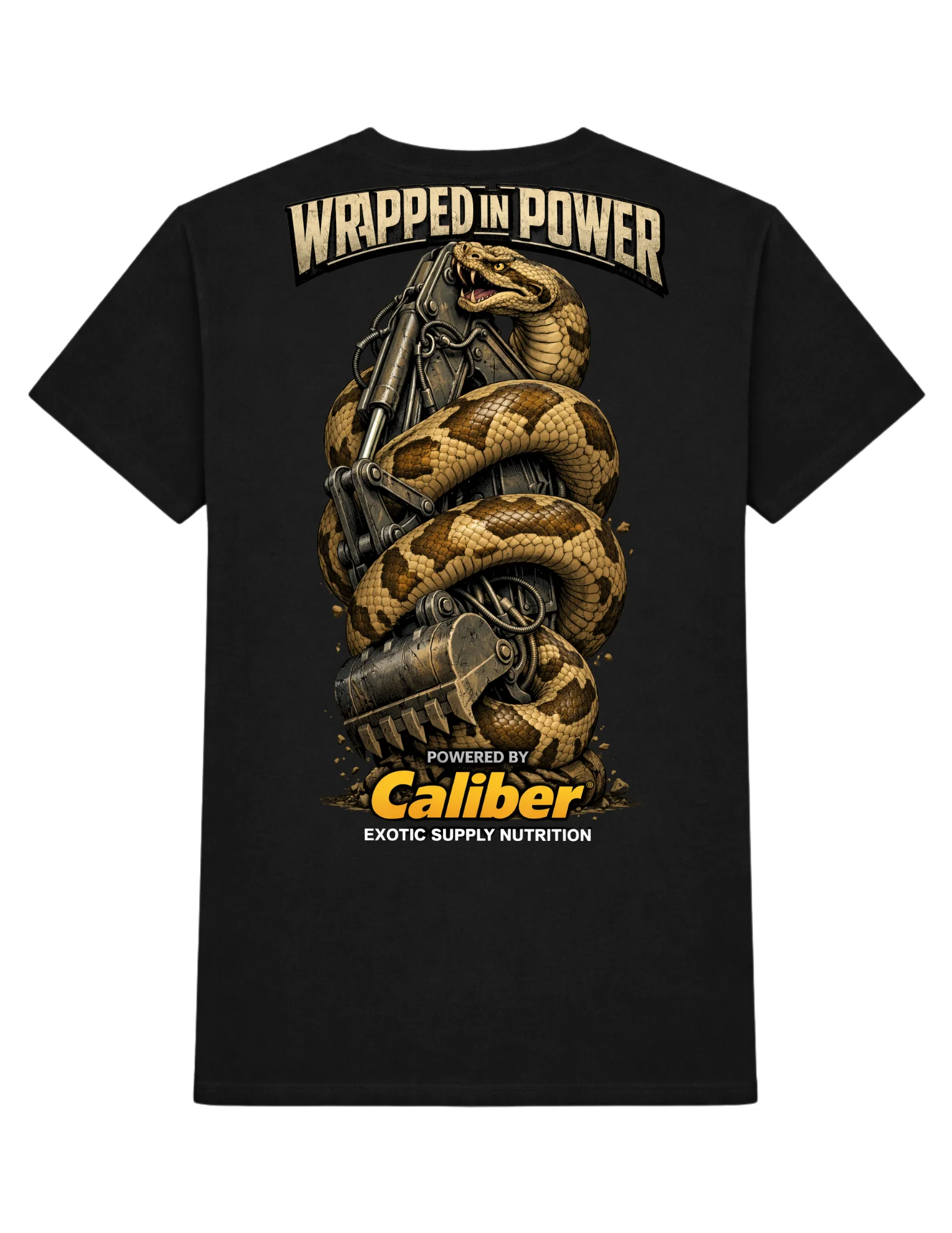 Wrapped In Power Snake Excavator Shirt