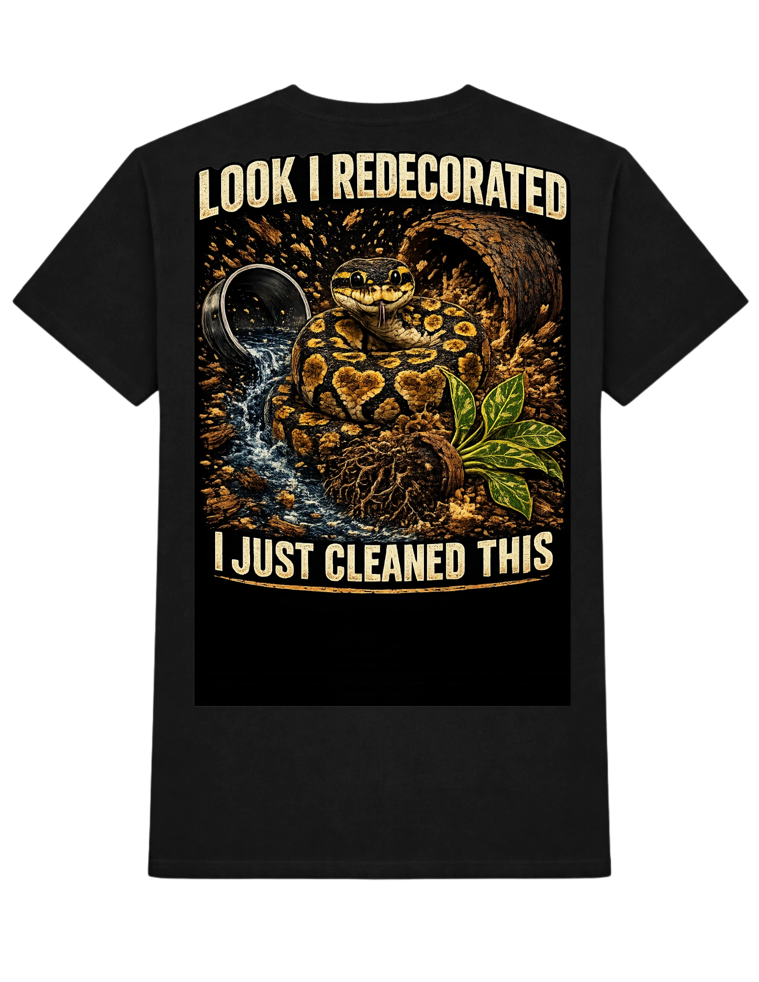 Look I Redecorated I Just Cleaned This T-Shirt