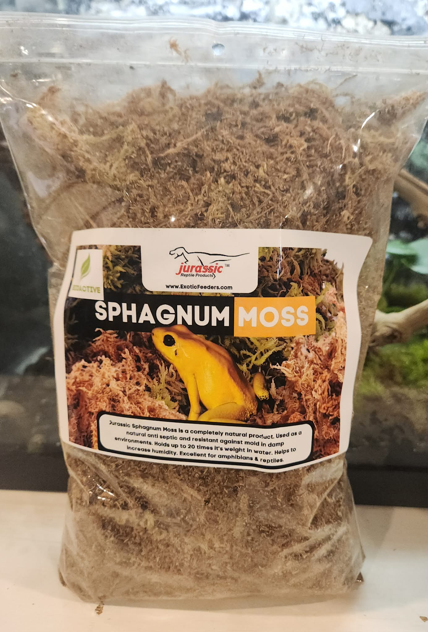 Jurassic Sphagnum Moss Substrate