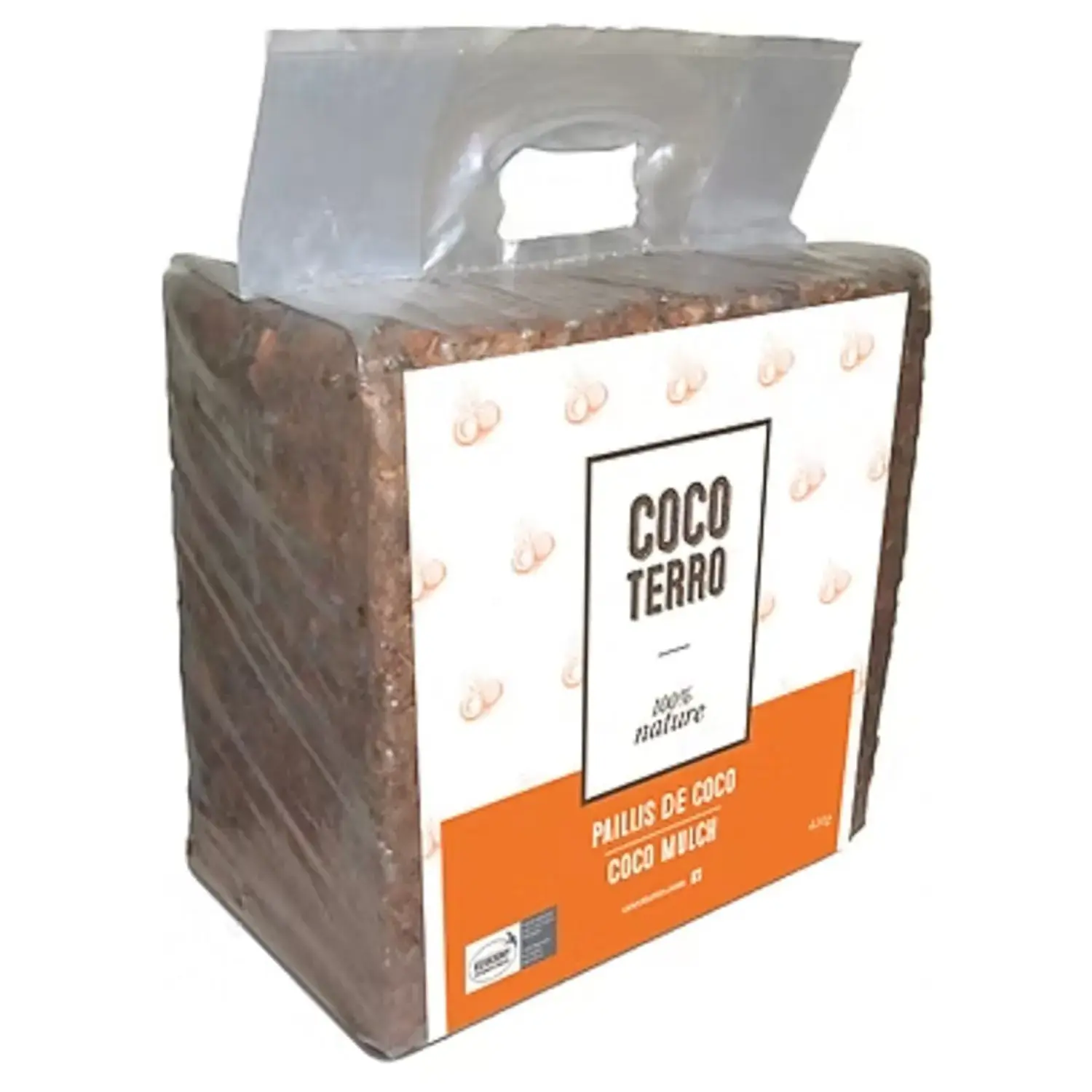 Coco Terra Coco Chip Brick Large 12x12x4 inch