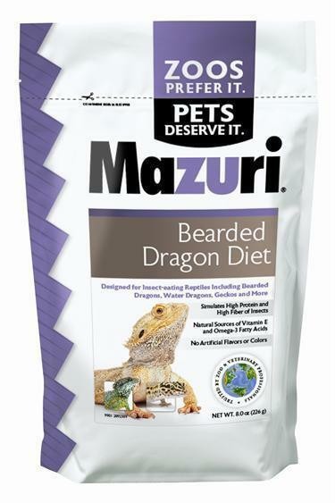 Mazuri Bearded Dragon Diet 8 oz